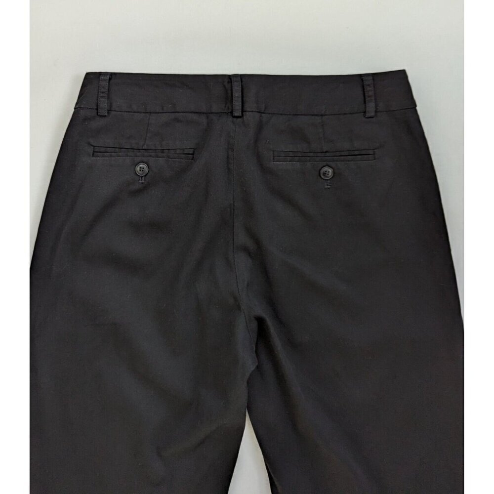 Kenneth Cole Kayla Wide Leg Dress Pant Flat Front Black Size 8 - Picture 5 of 11